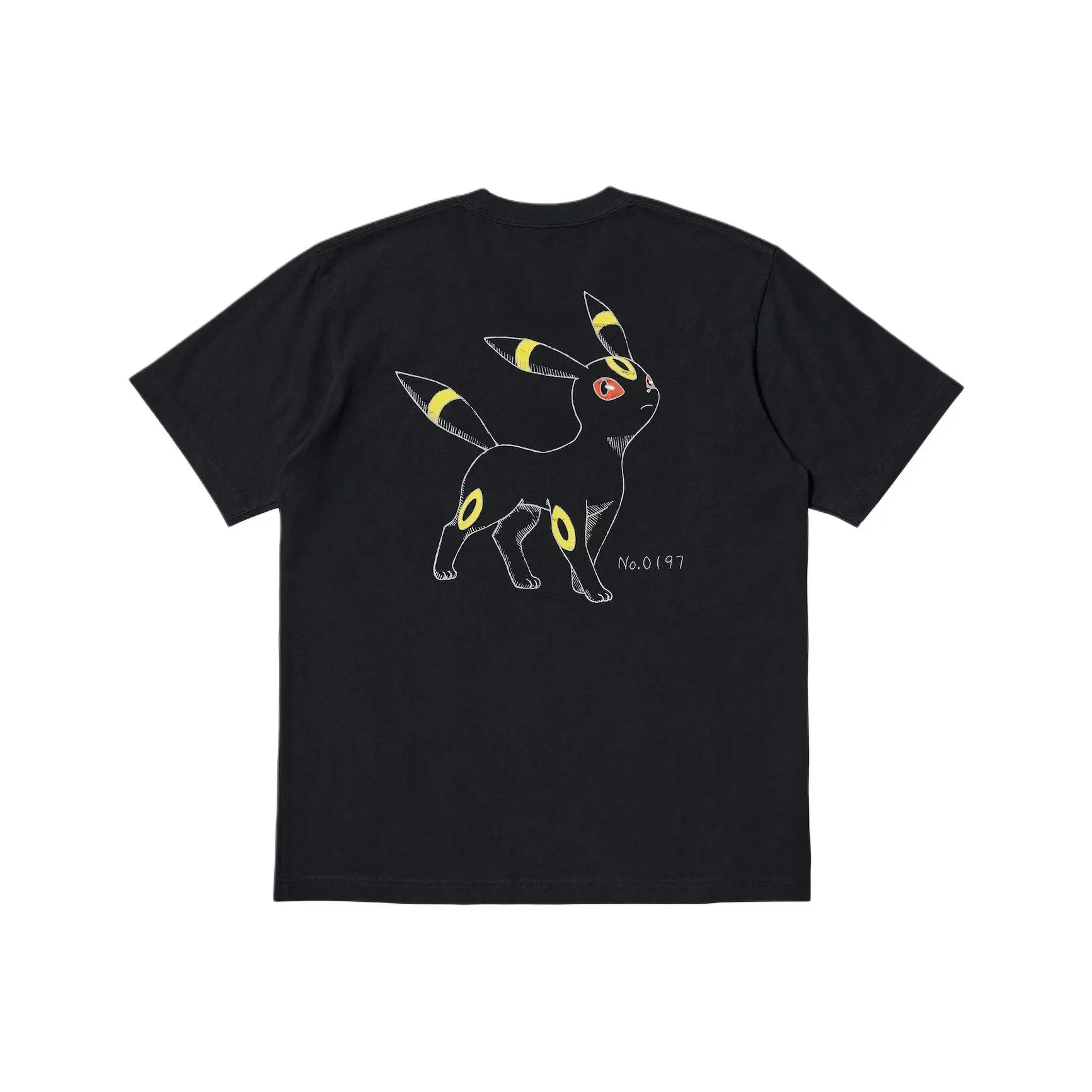 UNIQLO x Pokémon Collaboration Pokémon Collaboration SS25 Рубашка Мужская Черная
