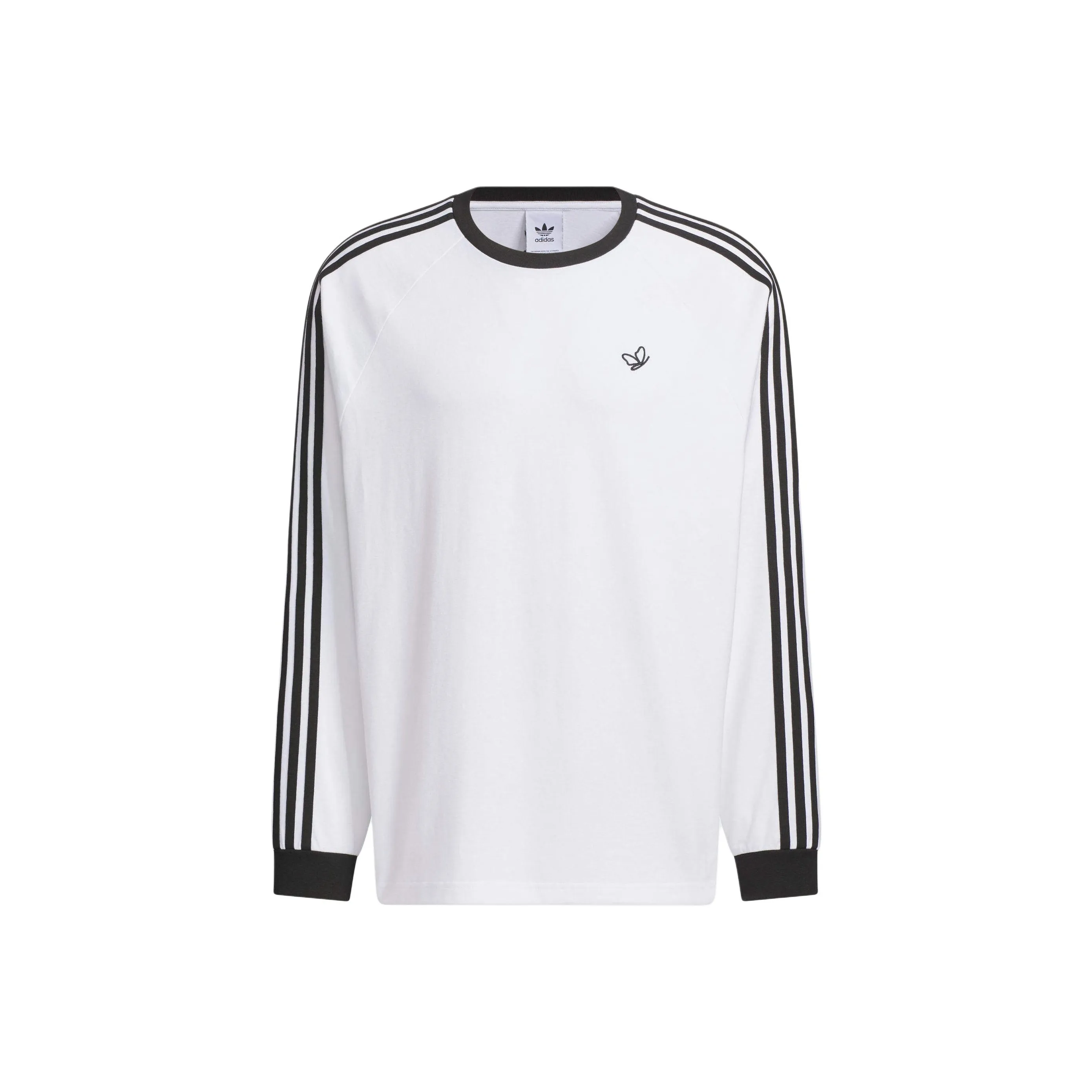 Adidas Originals 3 Stripes SS24 T Shirt Men's White