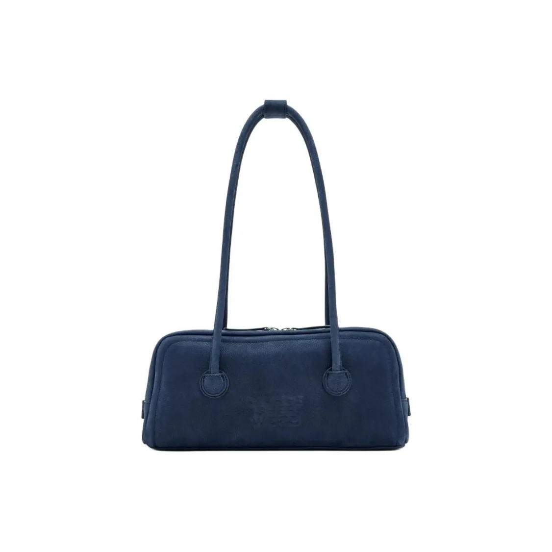 MARGESHERWOOD Leather Baguette Bag Shoulder Bag Women's Blue