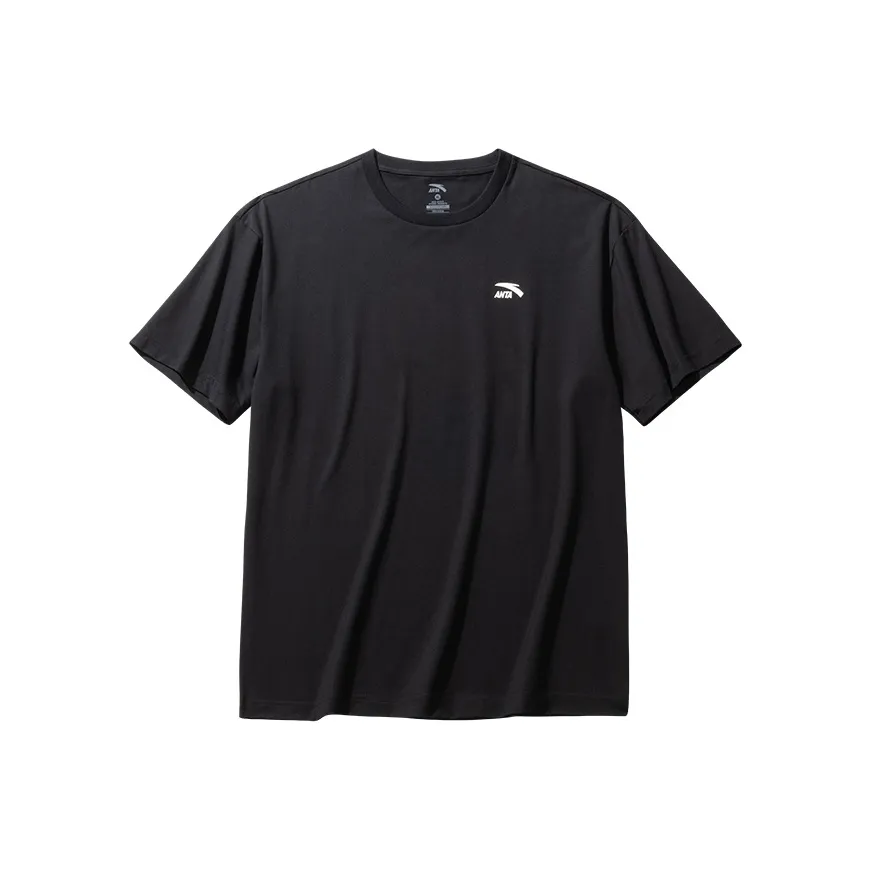 ANTA Sports Lifestyle Collection Lifestyle Collection T-Shirt Мужской Основной Черный