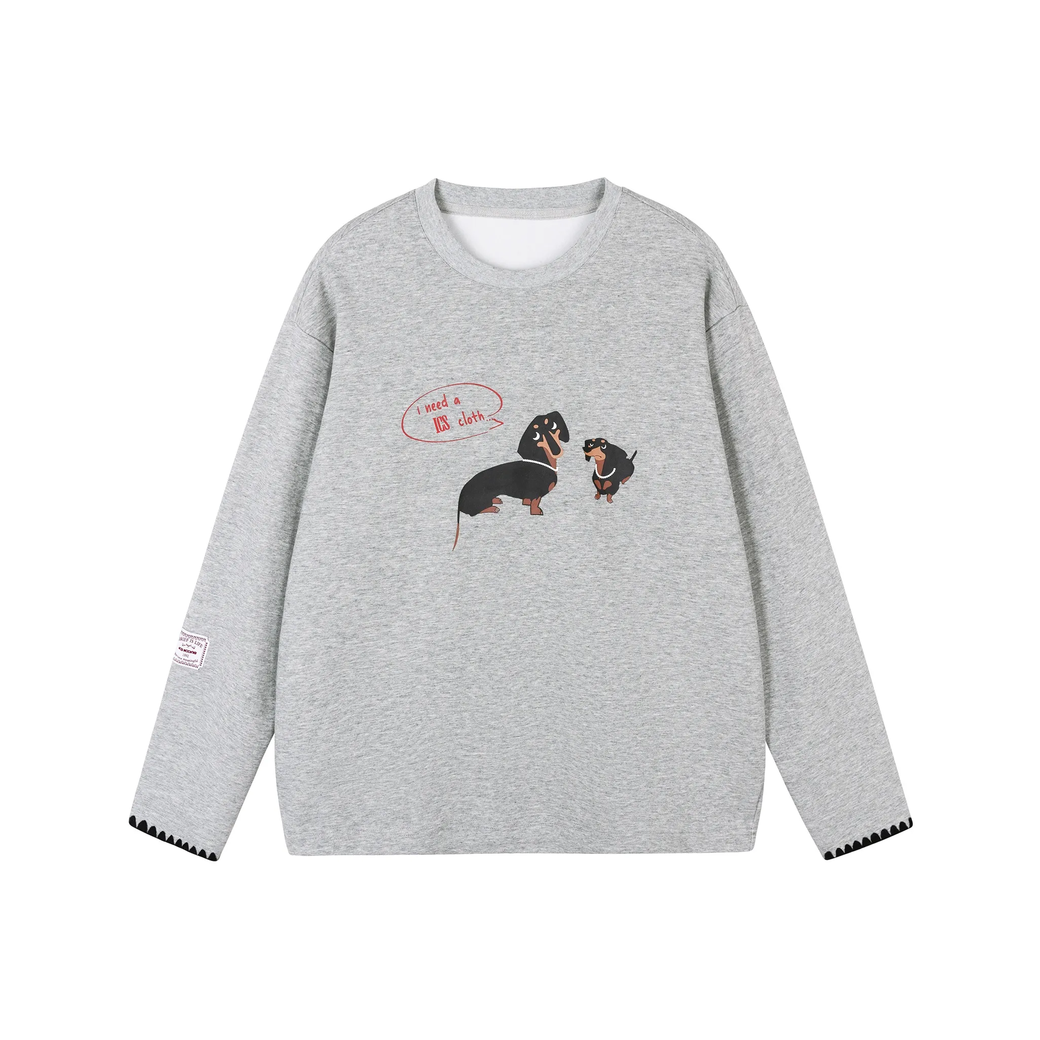 ICONS Lab ICS T-Shirt Unisex Dark Heather Gray