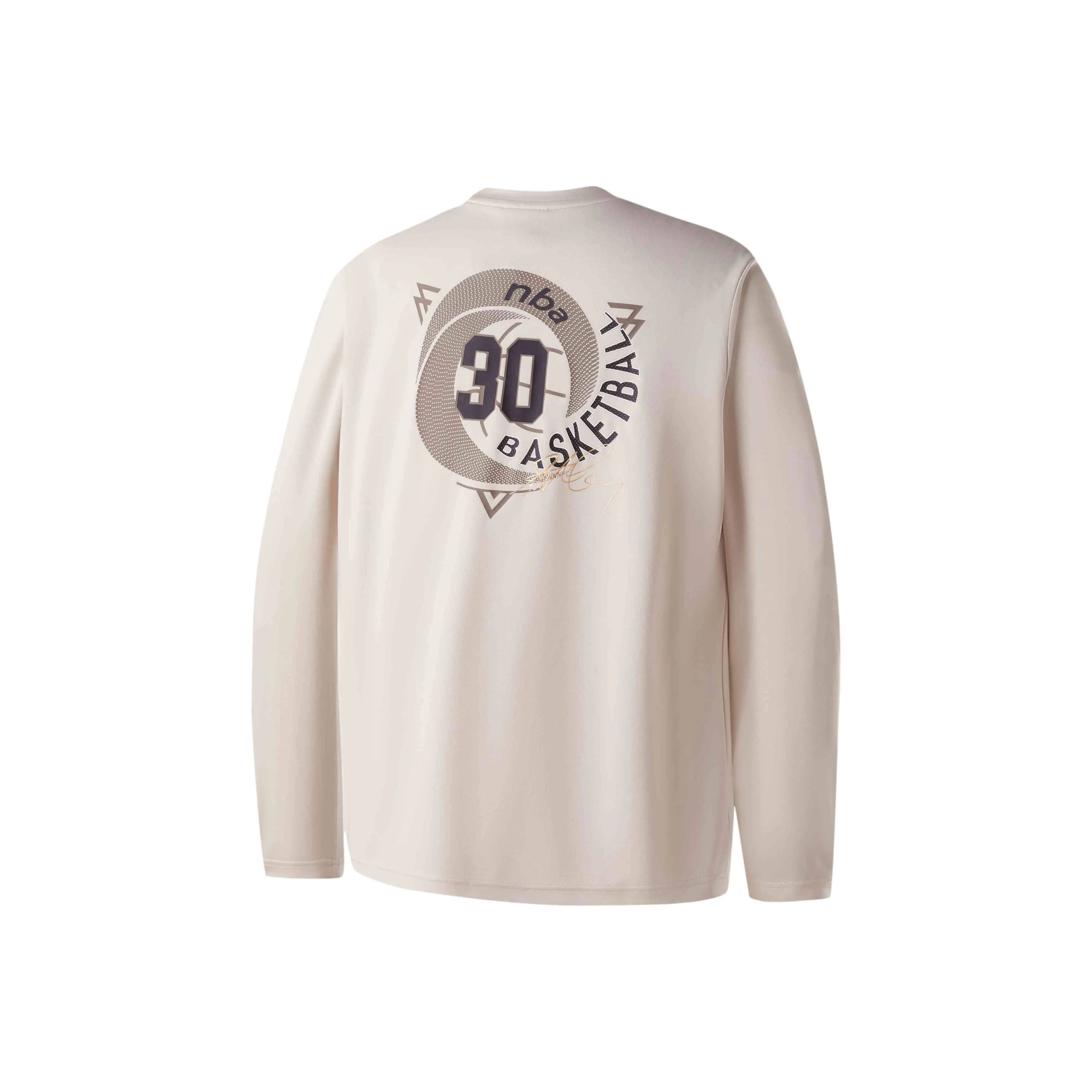 NBA T Shirt Unisex Light Gray White