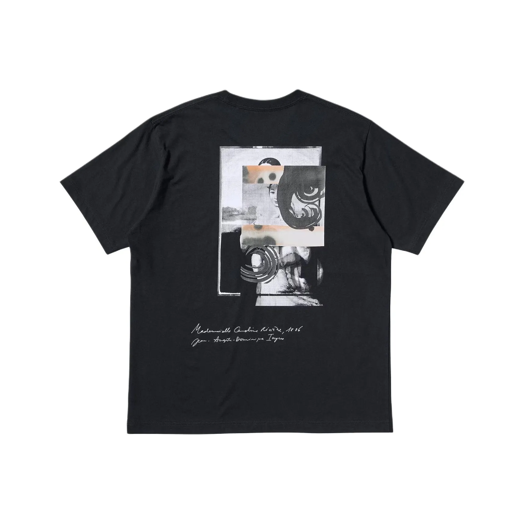 UNIQLO Louvre X Camille Henrot Collaboration T Shirts Unisex Black
