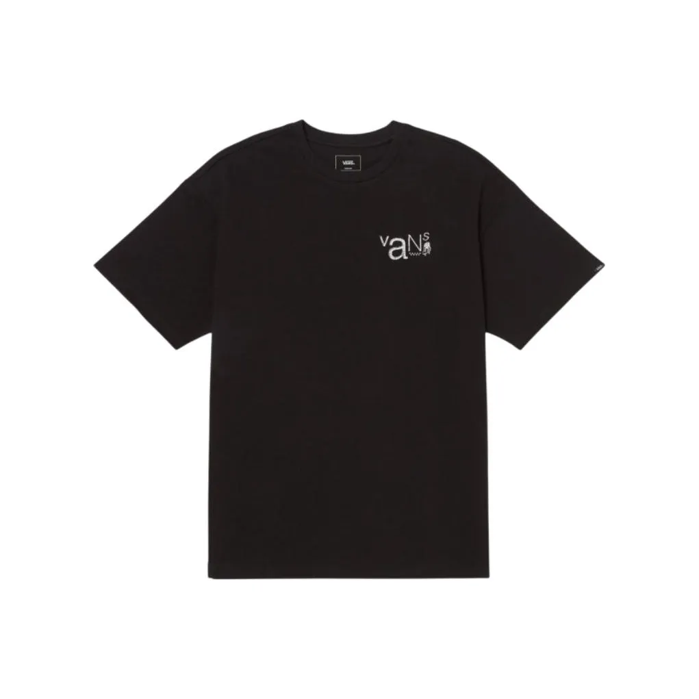 VANS Asian ARTIST Co Бренд T Рубашка Мужская Черная