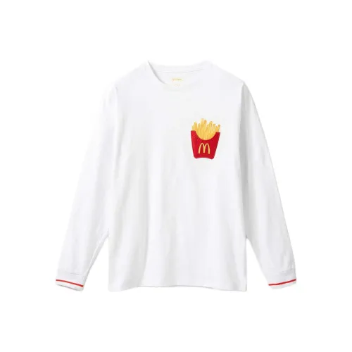 McDonald's Graniph Collaboration Белая Унисекс Футболка