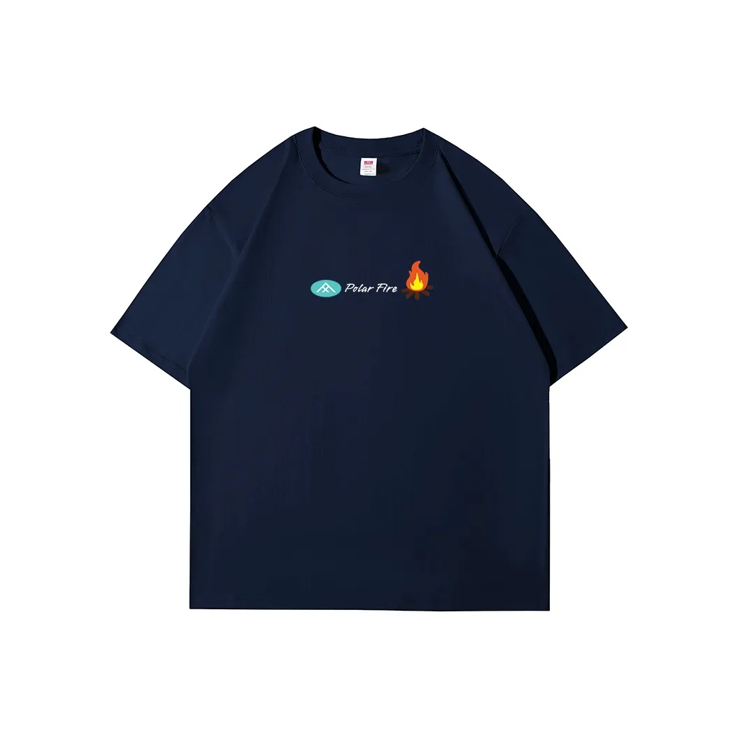 Polar Fire T Shirt Unisex Navy Blue