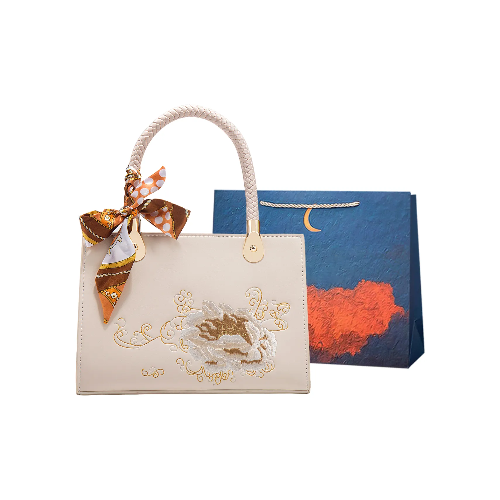 Elsvet Искусственная кожа Сумка Женская Белая