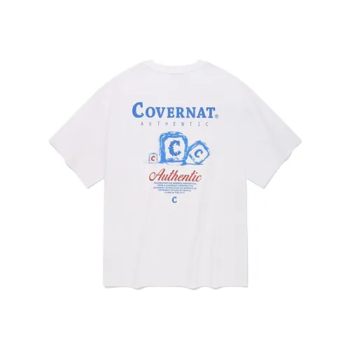 COVERNAT Белая Унисекс Футболка
