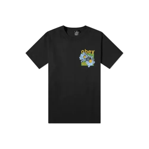 Obey Черная Мужская Рубашка
