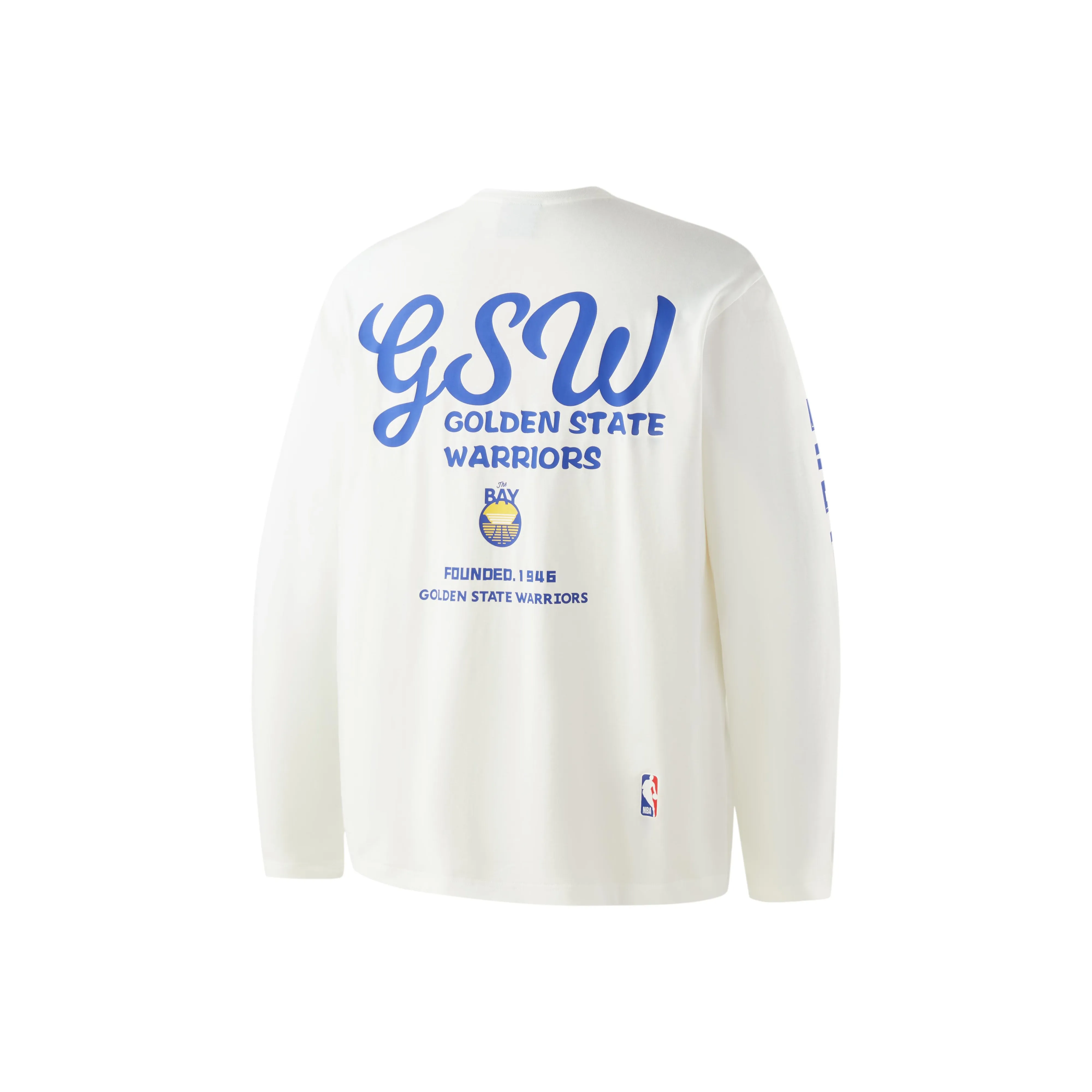 NBA Golden State Warriors T-Shirt Унисекс Экрю