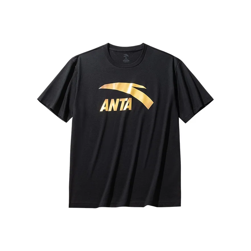 ANTA Life Collection T-Shirt Мужская Основная Черная