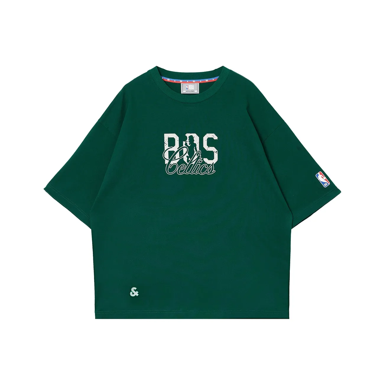 JACK JONES· x NBA JACK&JONESxNBA T Shirt Men's Botanical Garden Green