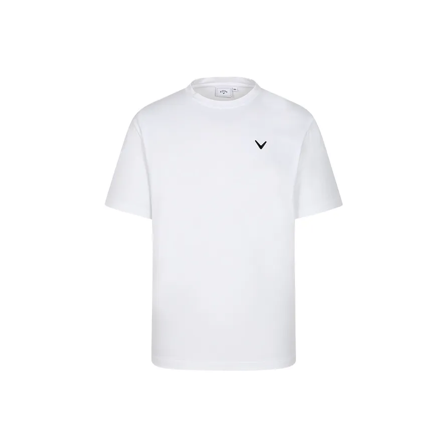 Callaway Белая Мужская Футболка