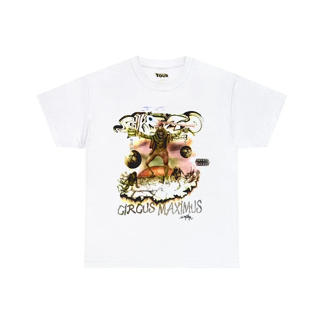 Travis Scott Utopia Tour Skitzo Circus Maximus Tee