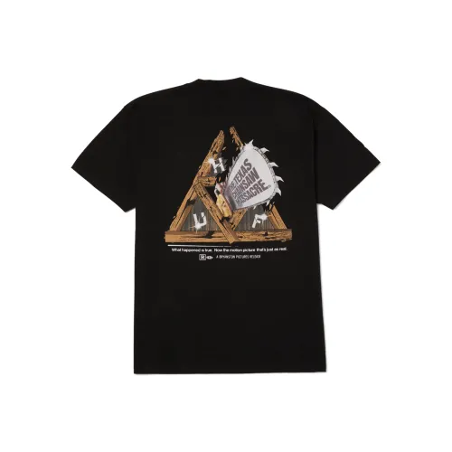 HUF Texas Chainsaw Massacre Collaboration Черная Унисекс Футболка