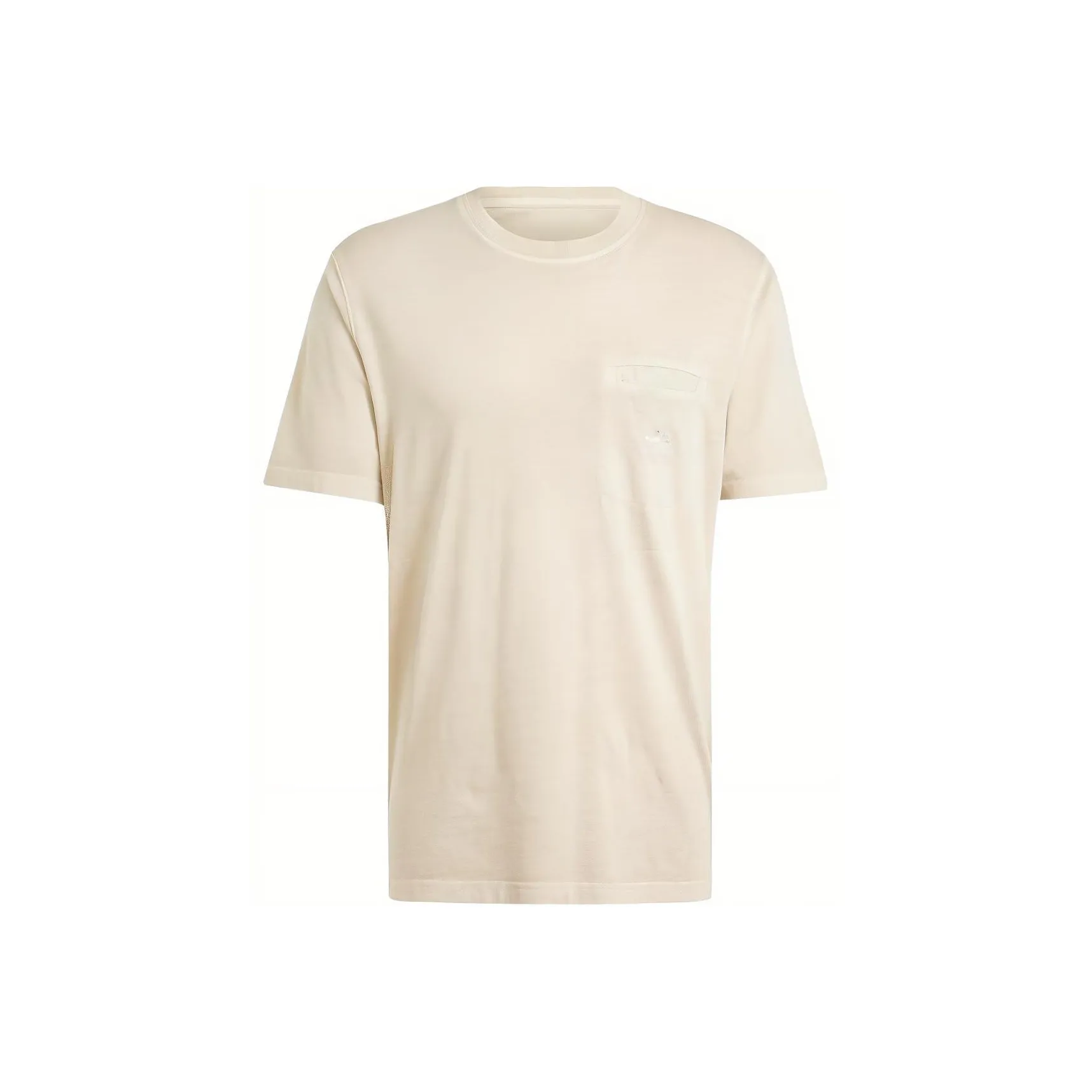 Adidas Originals Trefoil Essentials + Dye POCKET TEE T Shirt Мужская Бежевая