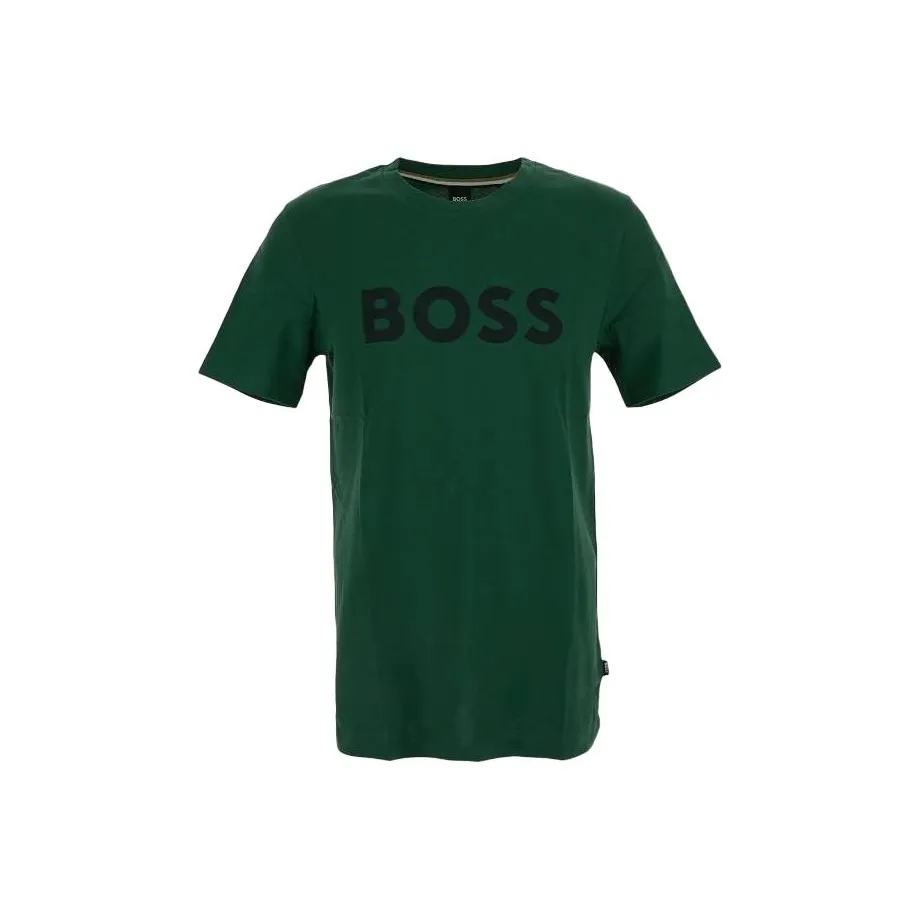 Hugo Boss Зеленые Мужские T-рубашки
