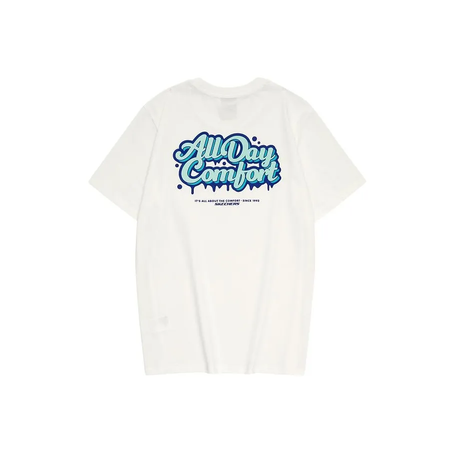 Skechers Ice Cream Series T-Shirt Унисекс Зефирно-белый