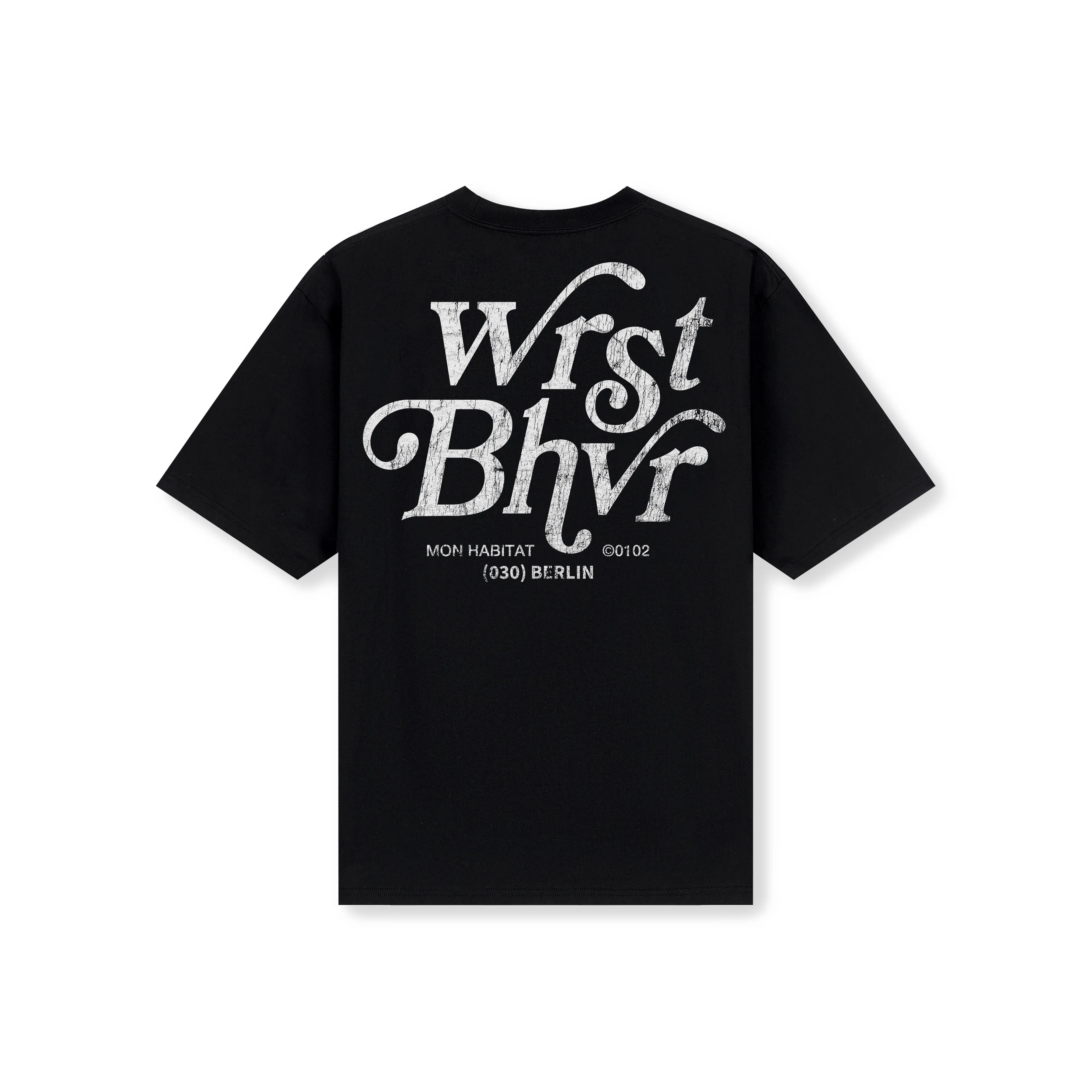 WRSTBHVR PIONEER T-Shirt Унисекс Черный
