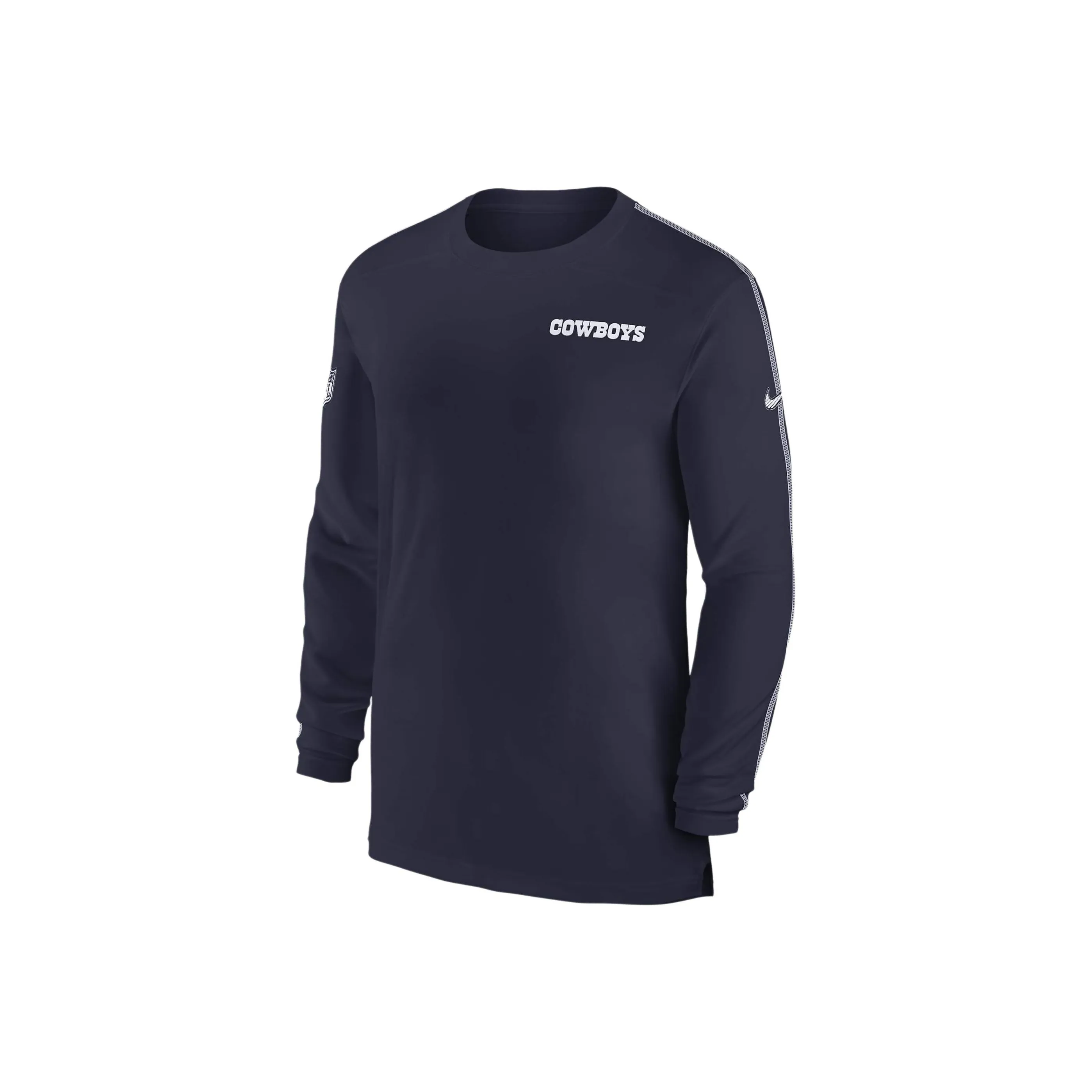 Nike Dallas Cowboys Sideline Coach Men's Nike Dri FIT Nfl Long Sleeve Top