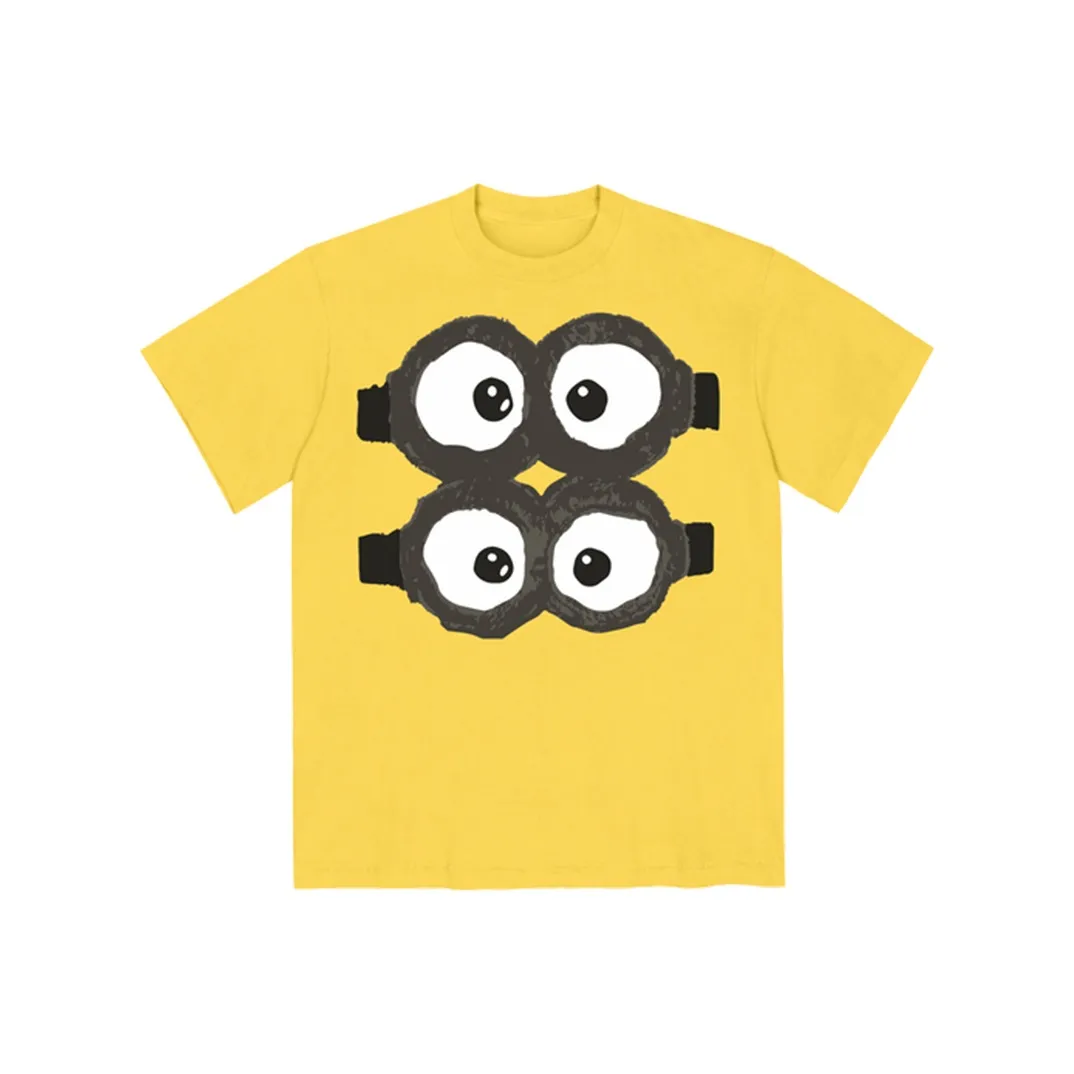 Cactus Plant Flea Market The Thief Father 4 Co-branded Edition T-Shirts Unisex Yellow