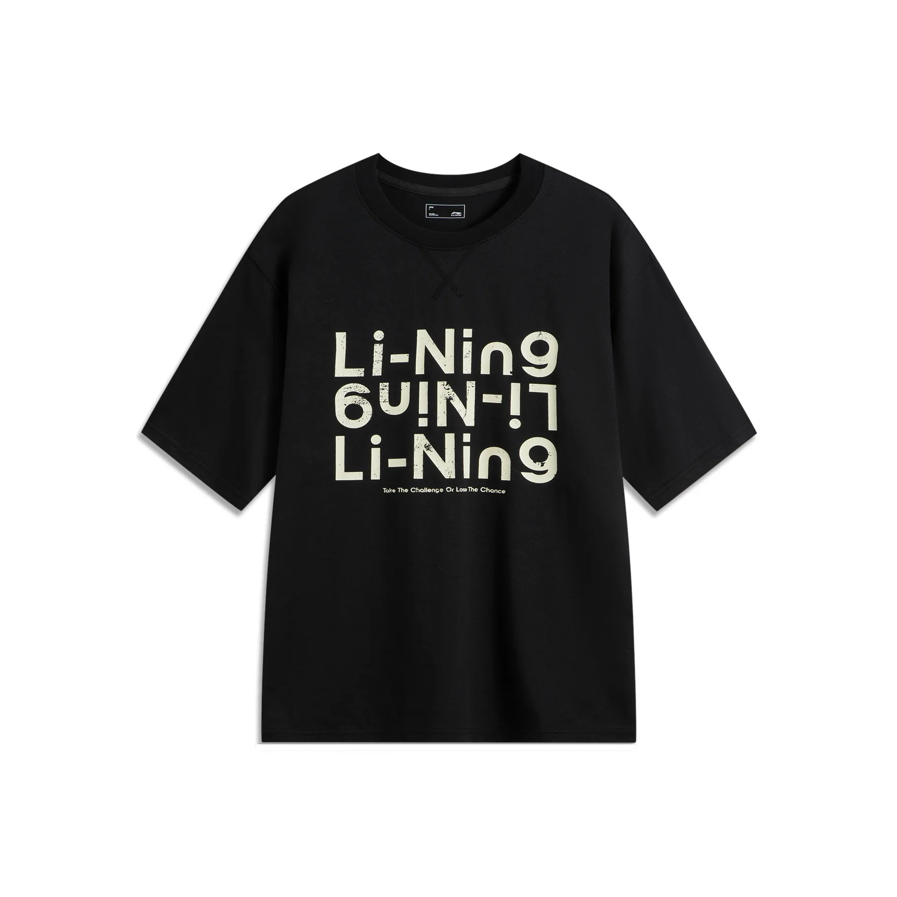 LiNing Sports Life Collection T Shirt Unisex Night Black