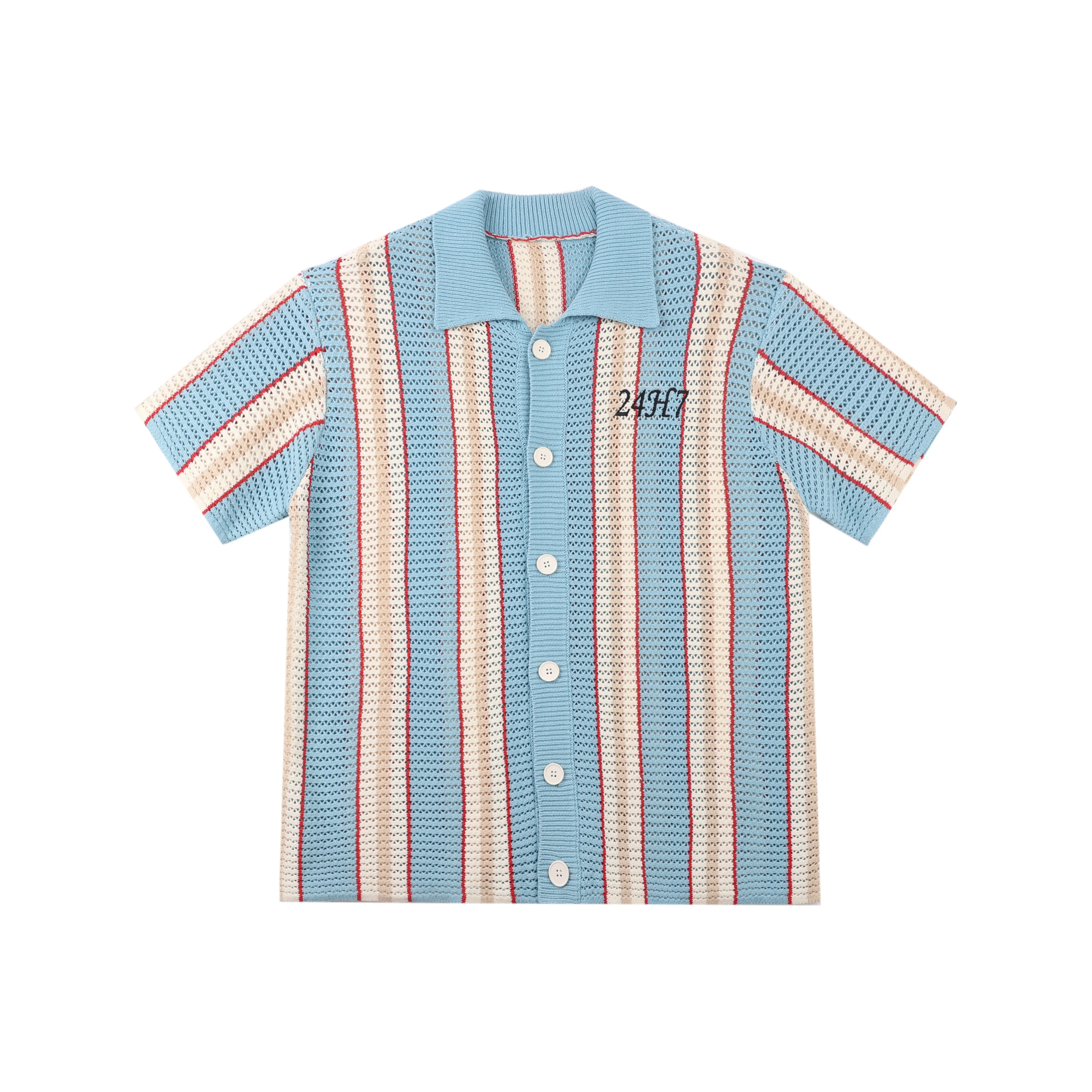 24h7 Озерно-голубой Унисекс Футболка