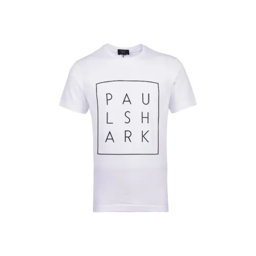 Paul & Shark Белая Мужская Рубашка