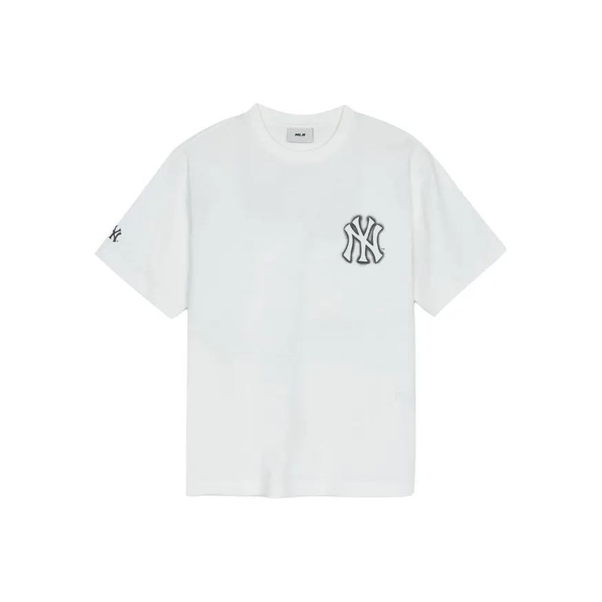 MLB Basic New York Yankees T-Shirt Unisex White
