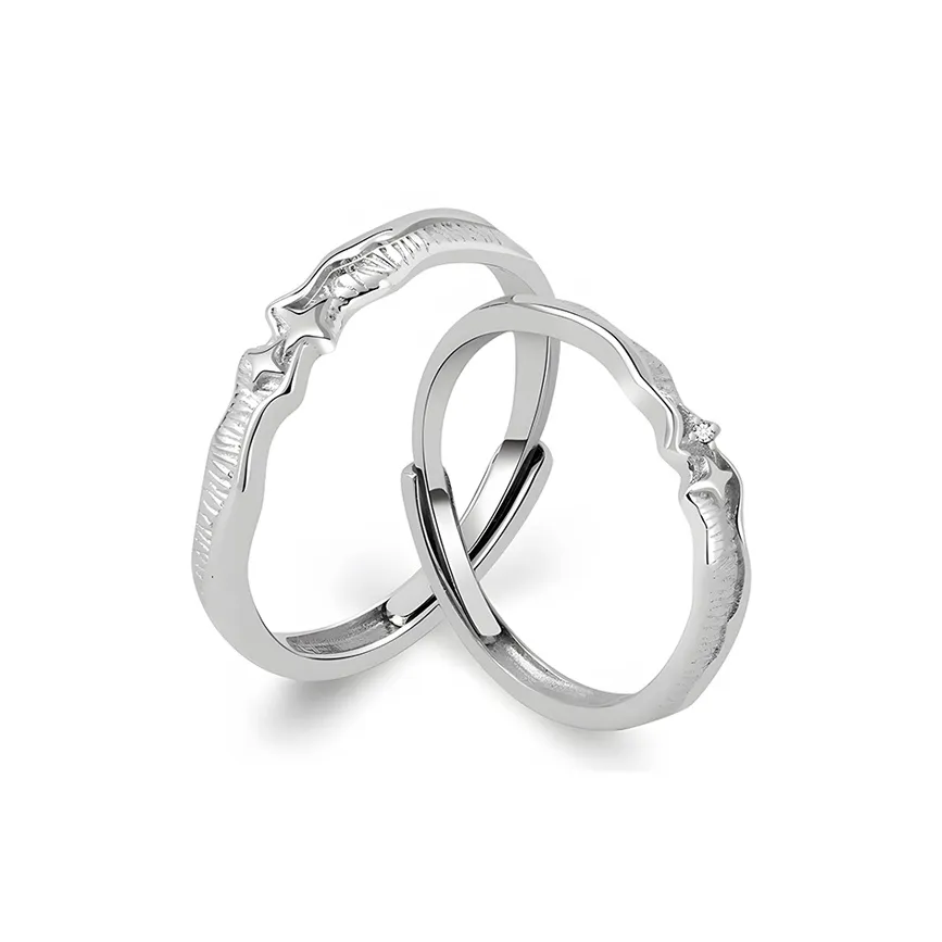 SUNFEEL 999 Fine Silver Rings Unisex