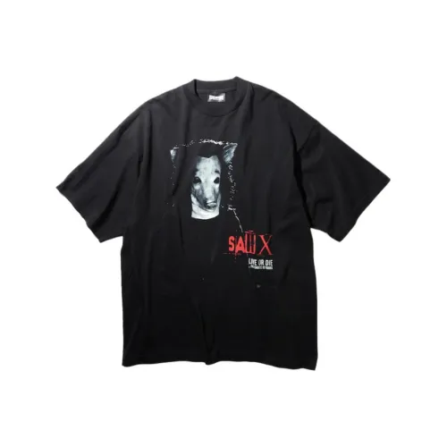 FREAK'S STORE Chainsaw Massacre X Collaboration Черная унисекс футболка