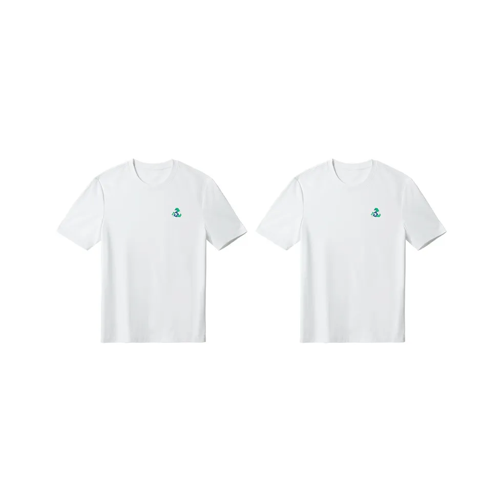 BAIXIAOT Белая унисекс футболка