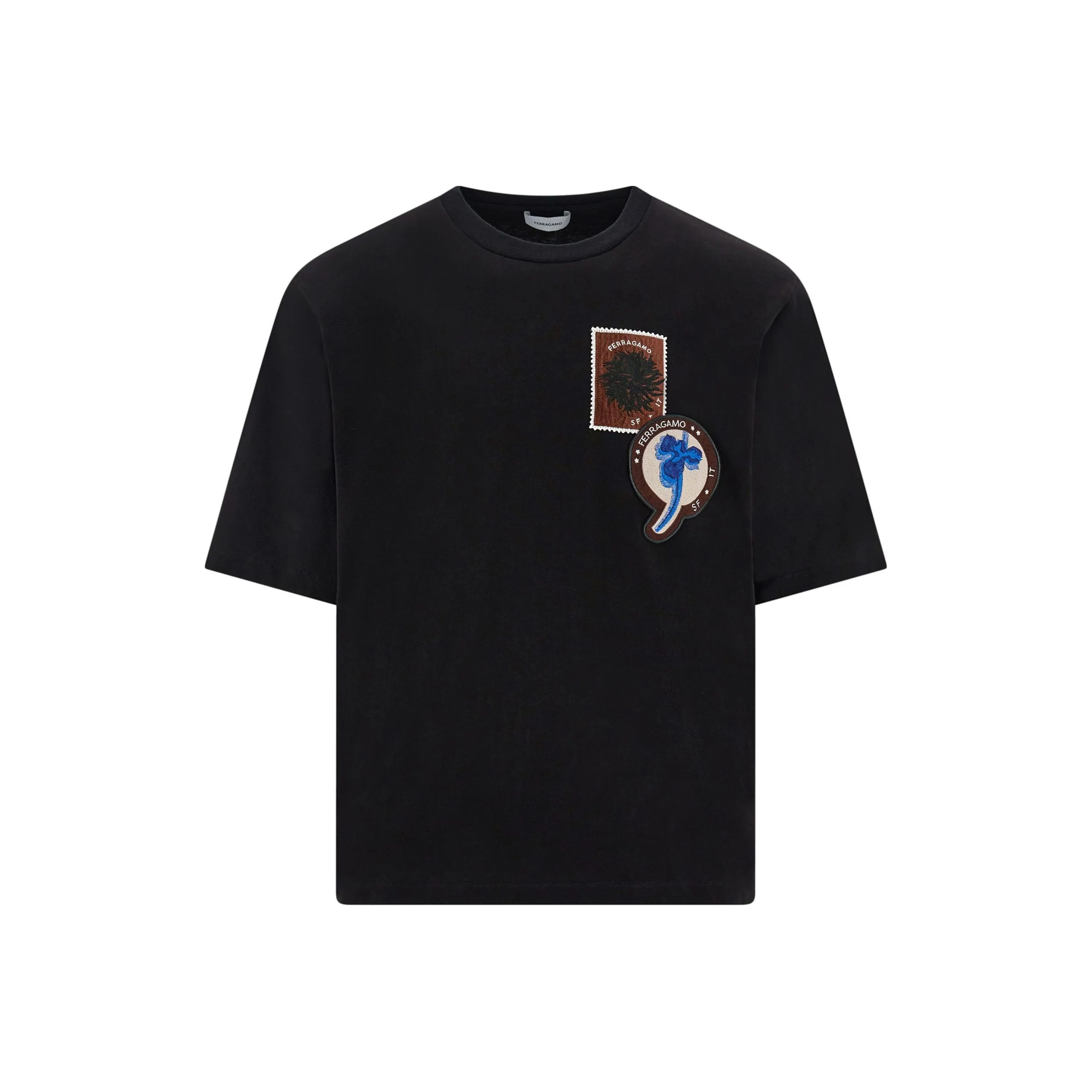 Ferragamo Logo Patch T shirt