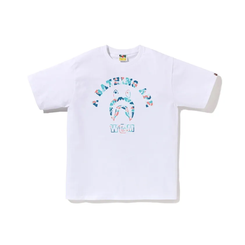 Bape Store Hangzhou Shark College Tee