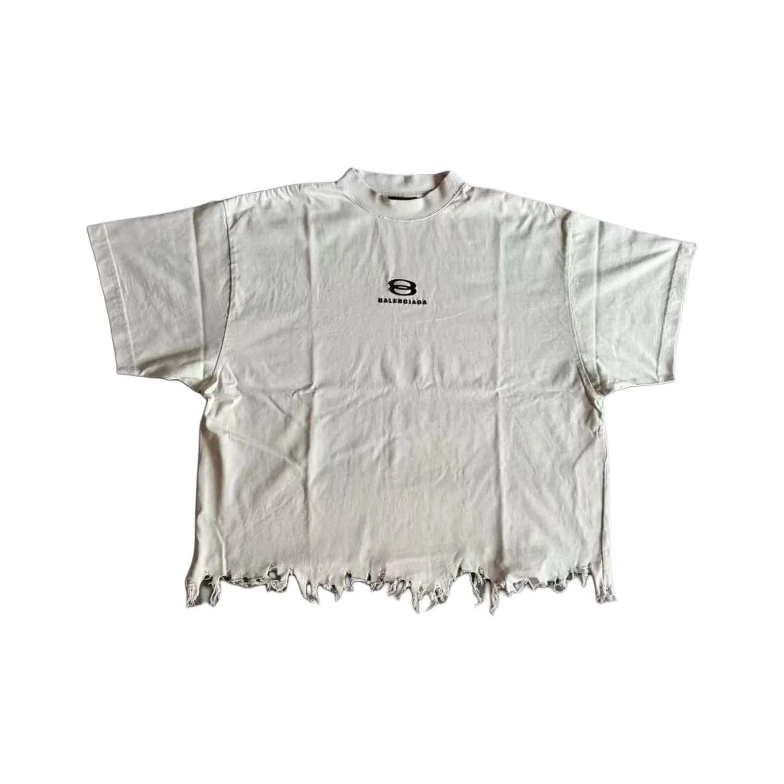 Balenciaga FW23 T Shirt Loose Fit Unisex White