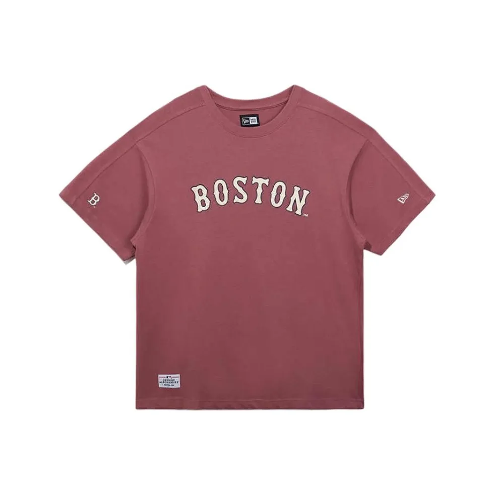 New Era T Shirts Unisex Rose Red
