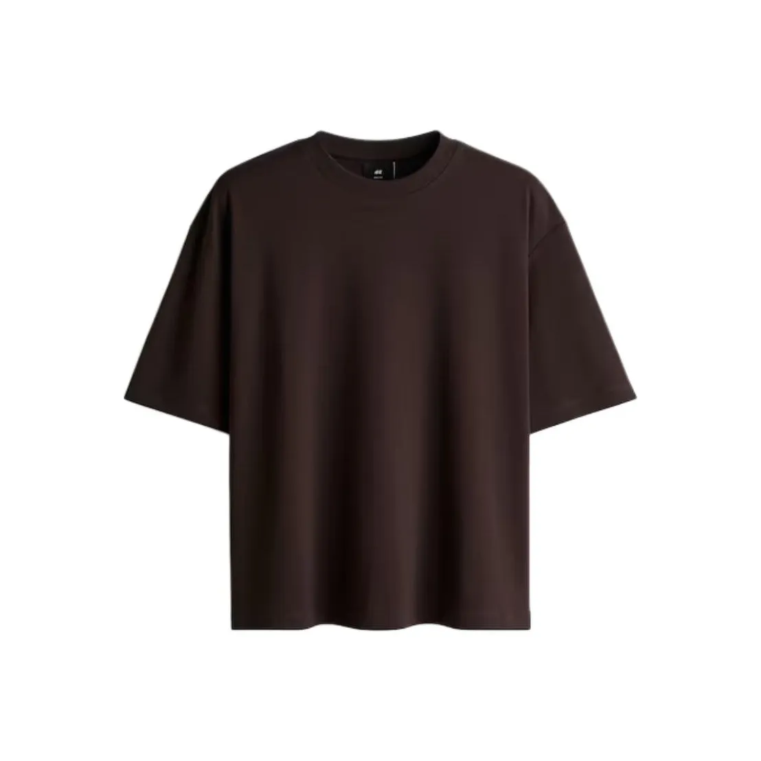 H&M T Shirts Men's Dark Brown