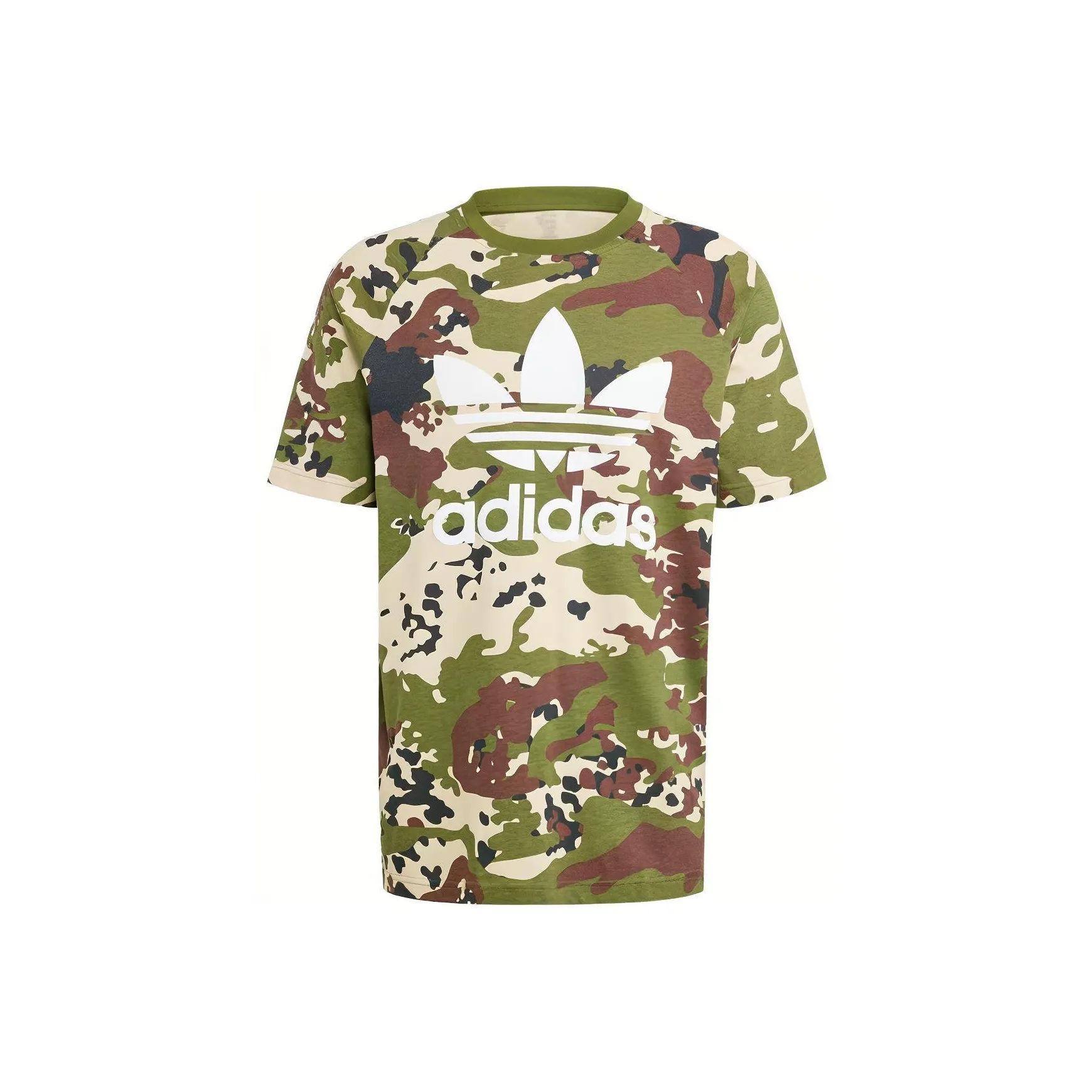 Adidas Camo Trefoil Tee