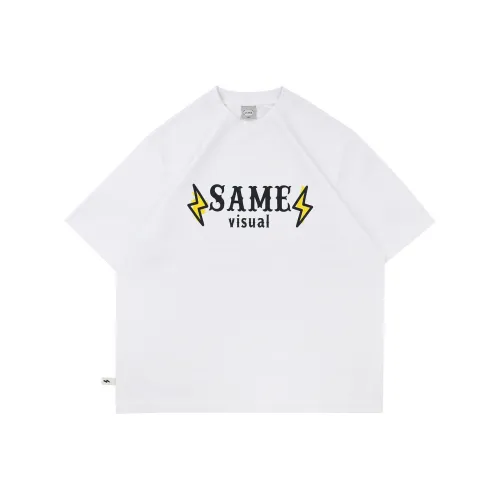 MYSAMESAME Яичный белый В наличии Унисекс Футболка