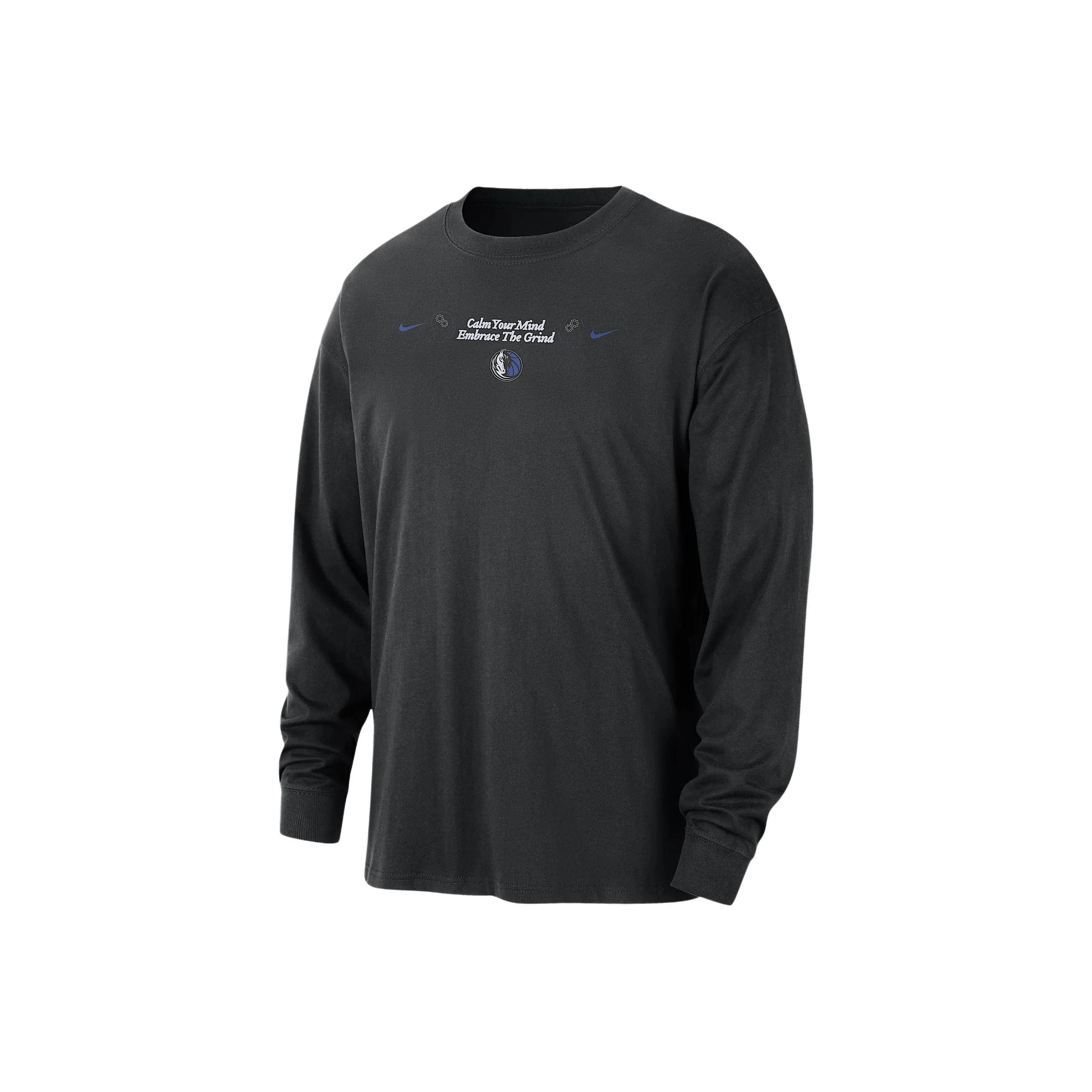 Nike Dallas Mavericks Courtside Men's Nike Nba Max90 Long Sleeve T Shirt