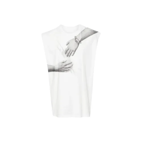 MM6 Maison Margiela Белая Мужская Рубашка