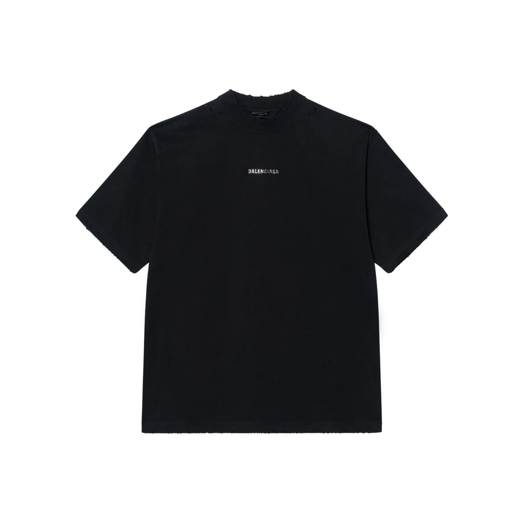 Balenciaga Crystal Logo T Shirt