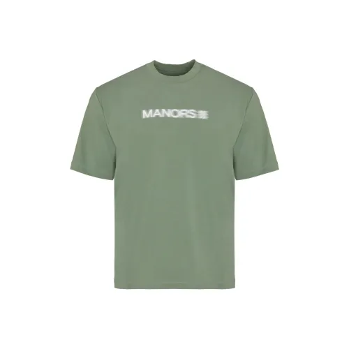 MANORS GOLF APPAREL Зеленая Мужская Рубашка