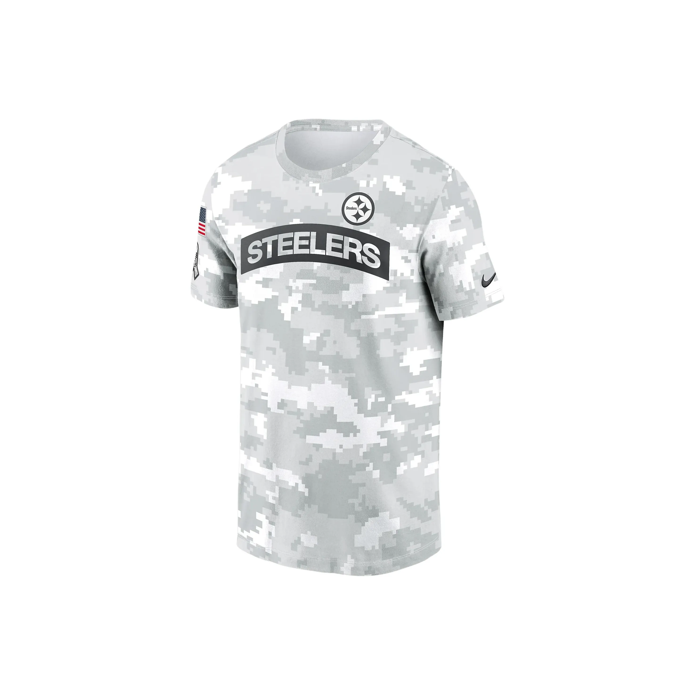 Nike Pittsburgh Steelers Salute To Service Edge Arch Men's Nike Dri FIT Nfl T Shirt