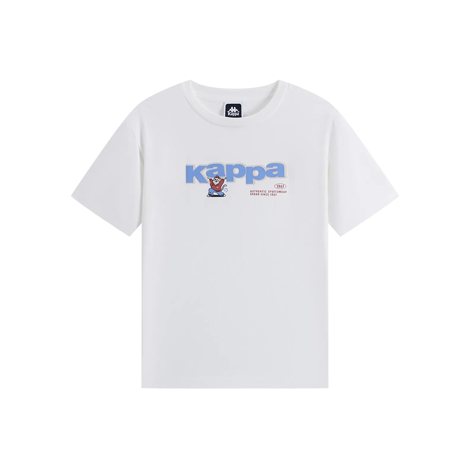 KAPPA PLAYER T-Shirt Унисекс Белый