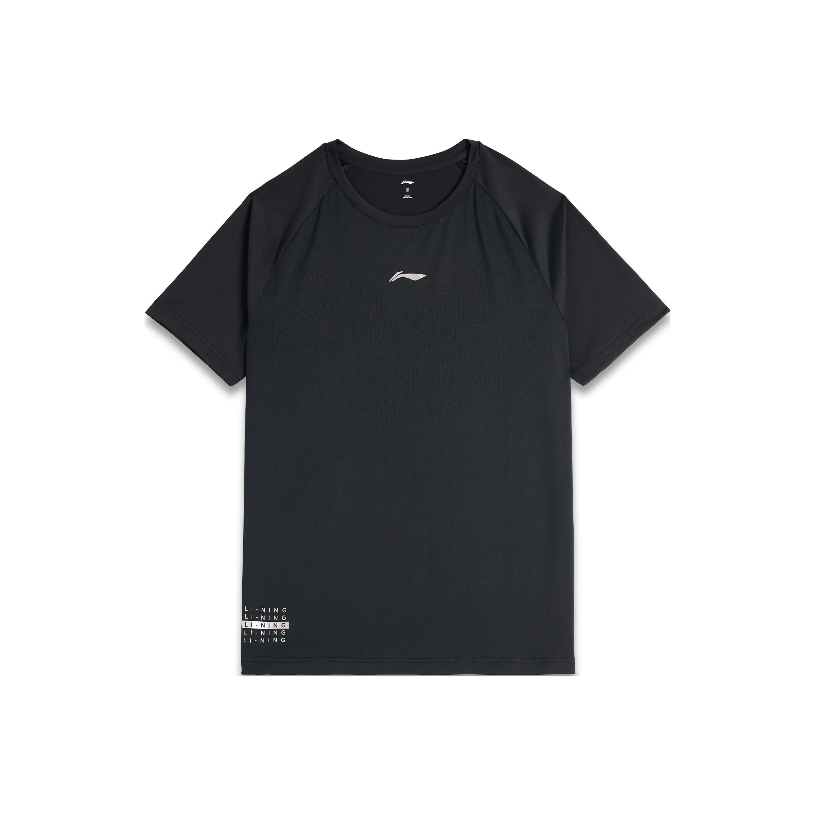 LINING Fitness Series Т-Рубашка Мужская Черная