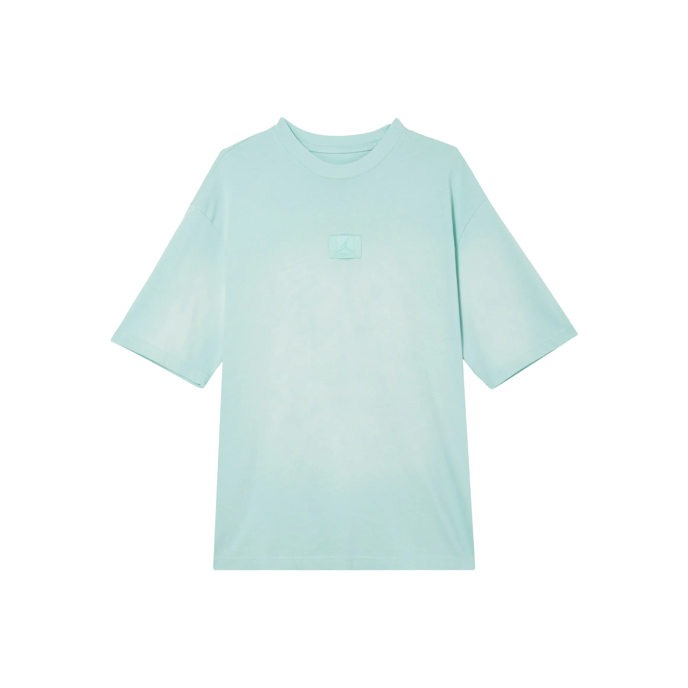 Nike Бирюзовый Мужской T-Рубашки