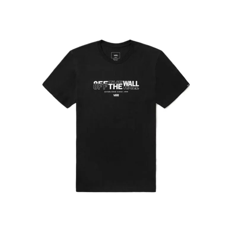 Vans TEE SSOFF THE WALL T Shirt Unisex Black