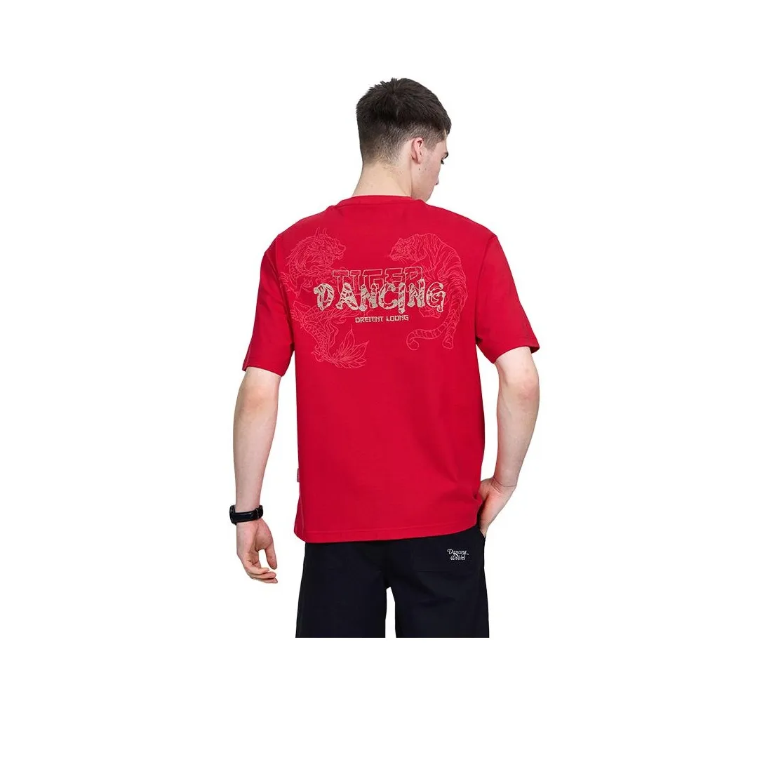 Dance with Wolves T-Shirt Мужская Красная