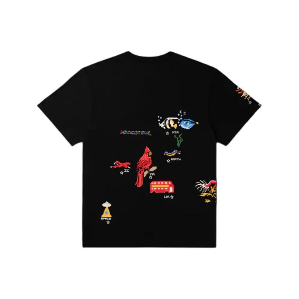 Мороженое Черное Унисекс T-рубашки